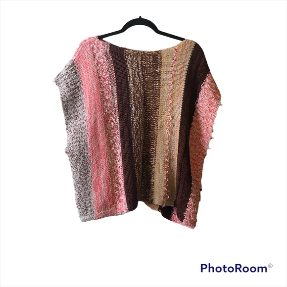 Anthropologie Pilcro Textured Poncho Top - Picture 2 of 11